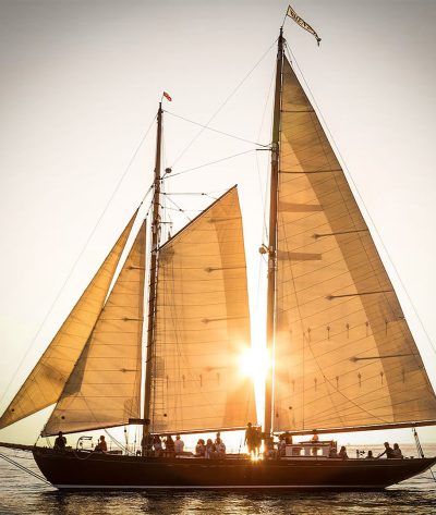 Key West Schooner at sunset